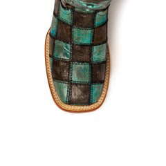 Ferrini USA Patchwork Ladies' Boots - Ferrini USA