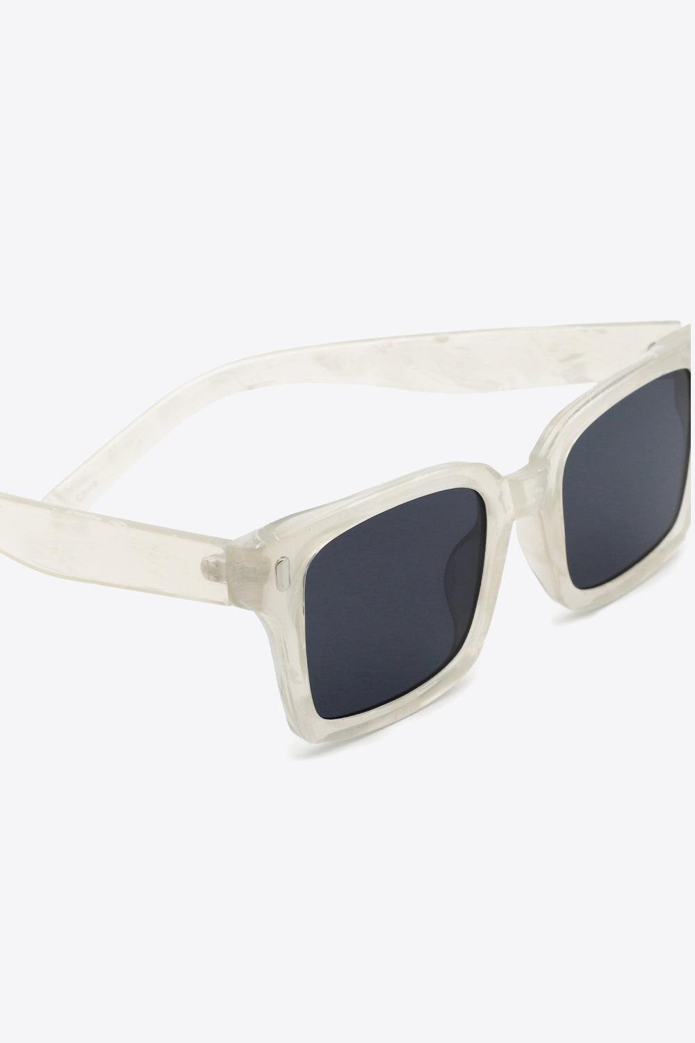 UV400 Polycarbonate Square Sunglasses - Flyclothing LLC
