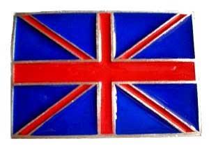British Flag 2 Belt Buckle - Flyclothing LLC