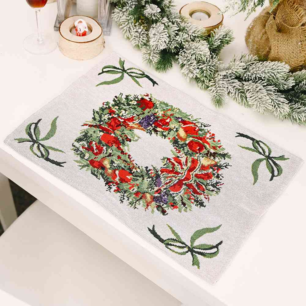 Assorted 2-Piece Christmas Placemats - Trendsi - Flyclothing LLC