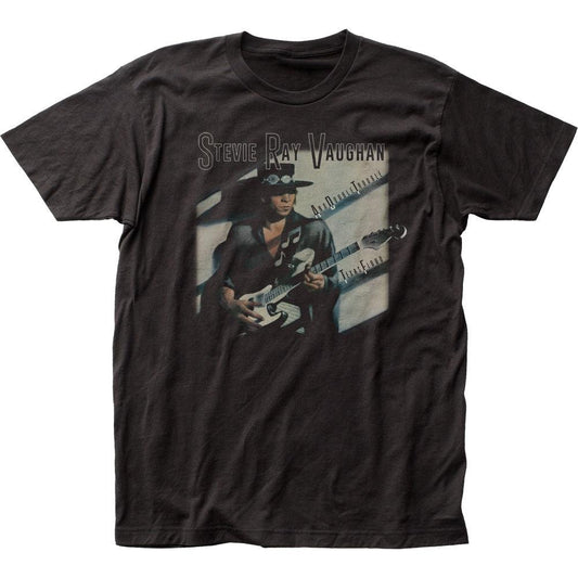 Stevie Ray Vaughan Texas Flood fitted jersey tee - Flyclothing LLC