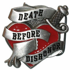 Death Before Dishonor Belt Buckle - Flyclothing LLC