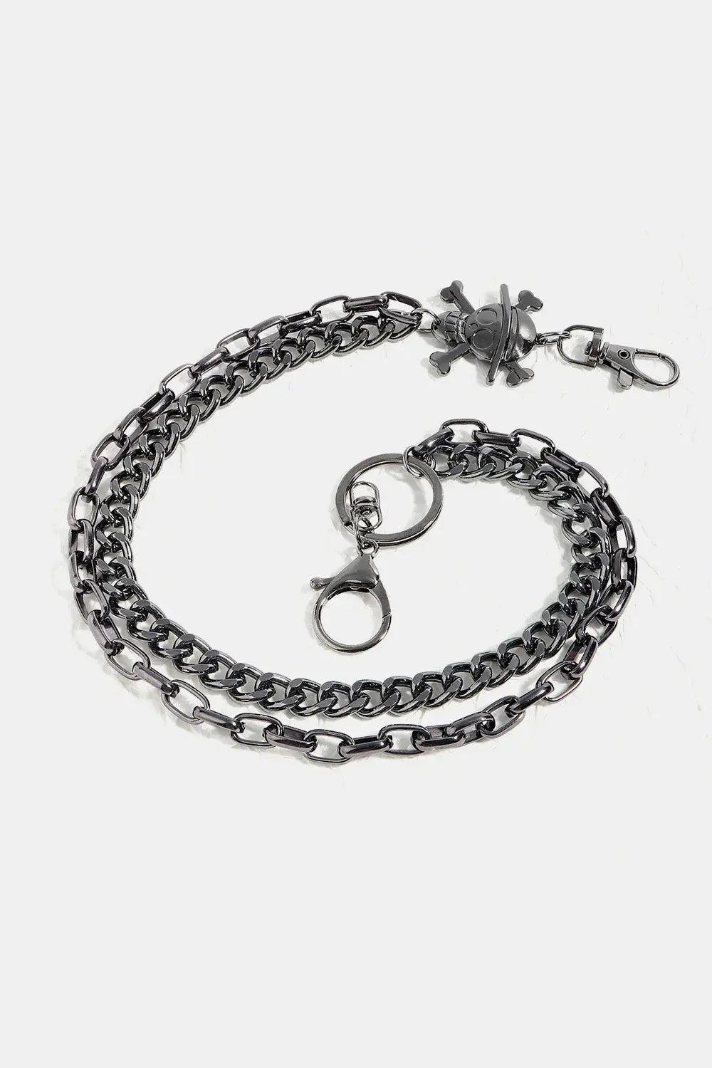 Treasure Point Shape Double Layer Alloy Belt - Trendsi - Flyclothing LLC