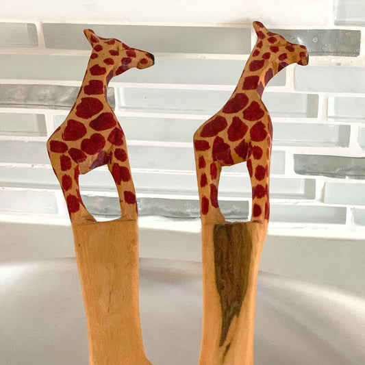 Giraffe Salad Serving Set - Jedando