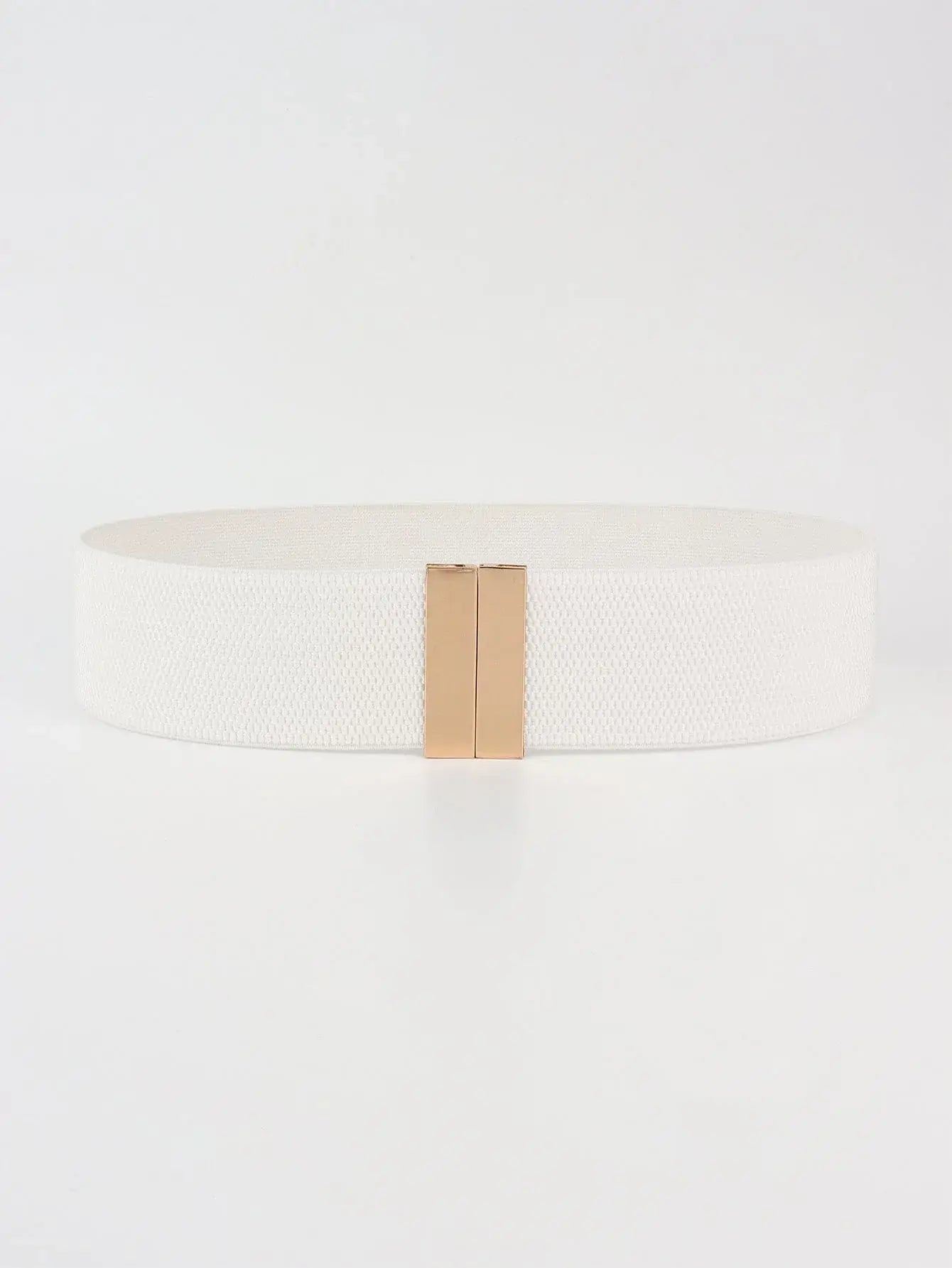 Alloy Buckle Elastic Belt - Trendsi - Flyclothing LLC