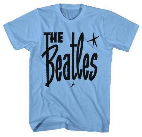 The Beatles Baby Blue Logo T-Shirt - Flyclothing LLC