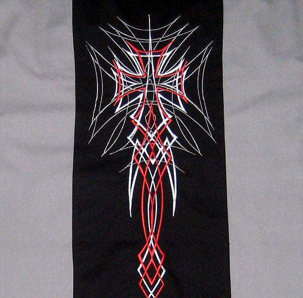 Hard Chrome Iron Cross Gray Work Shirt - Hard Chrome Clothing - Flyclothing LLC