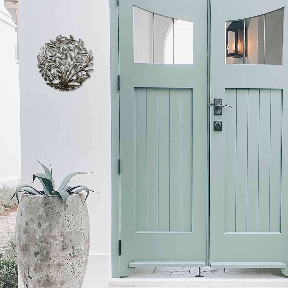 14 inch Tree of Life with Butterflies - Croix des Bouquets - Croix des Bouquets - Flyclothing LLC