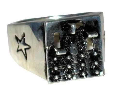 Silver Star Mixer Ring - Flyclothing LLC