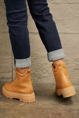 East Lion Corp Platform Combat Boots - Trendsi - Flyclothing LLC