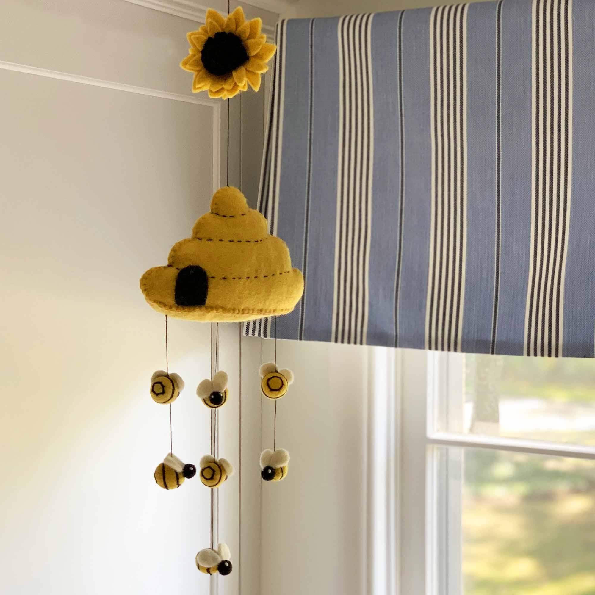 Felt Beehive Mobile - Global Groove - Global Groove - Flyclothing LLC