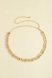 Alloy Lobster Clasp Belt - Trendsi