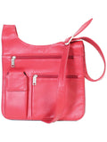 Scully RED LADIES TRAVEL BAG - Scully Leather