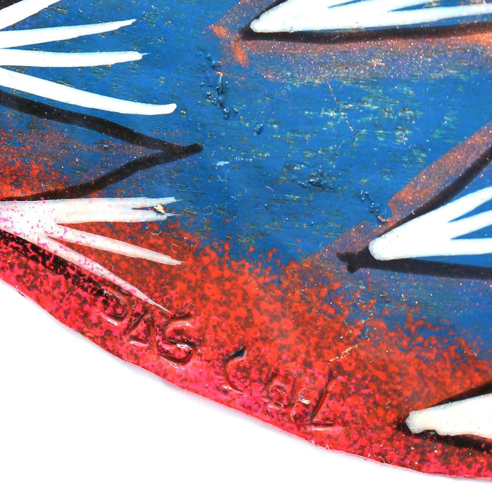 24 inch Painted Fish & Shell - Caribbean Craft - Caribbean Craft - Flyclothing LLC