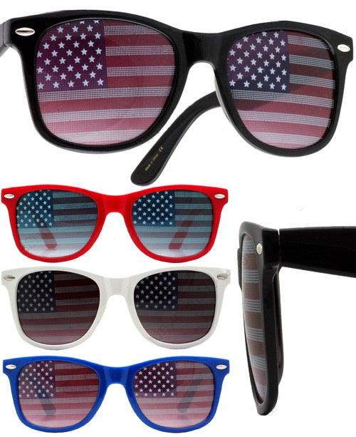 American Flag Wayfarer Sunglasses - Flyclothing LLC