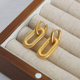 Titanium steel Dangle Earrings - Trendsi - Flyclothing LLC