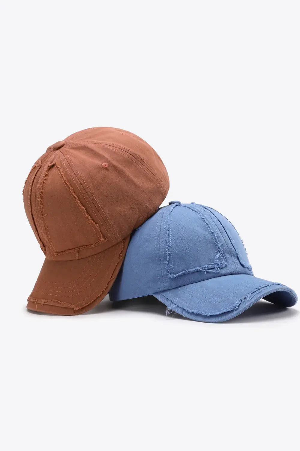 Distressed Adjustable Baseball Cap - Trendsi - Flyclothing LLC