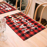 Assorted 2-Piece Plaid Placemats - Trendsi - Flyclothing LLC