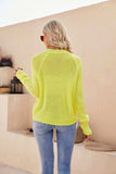 Raglan Sleeve Button Front Cardigan - Trendsi - Flyclothing LLC