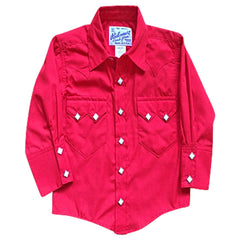 Rockmount Ranch Wear Kids Red Western Shirt - Flyclothing LLC