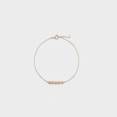 Daisy Shape Spring Ring Closure Bracelet - Trendsi