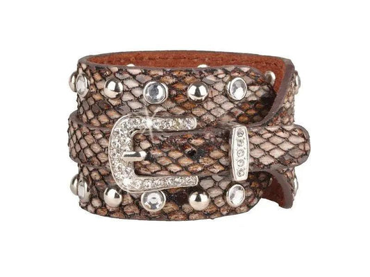 Faux Snake Buckle Cuff - Flyclothing LLC