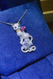 2 Carat Moissanite 925 Sterling Silver Necklace - Trendsi