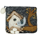 Felt Coin Purse - Nesting Bird - Wild Woolies (P) - Wild Woolies (P)
