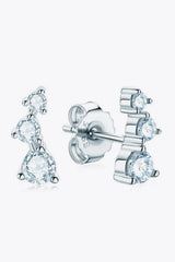 Your Way Moissanite Stud Earrings - Trendsi - Flyclothing LLC