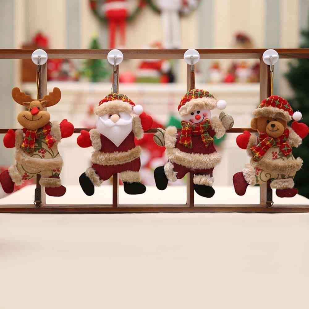 4-Piece Christmas Hanging Widgets - Trendsi - Flyclothing LLC