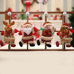4-Piece Christmas Hanging Widgets - Trendsi