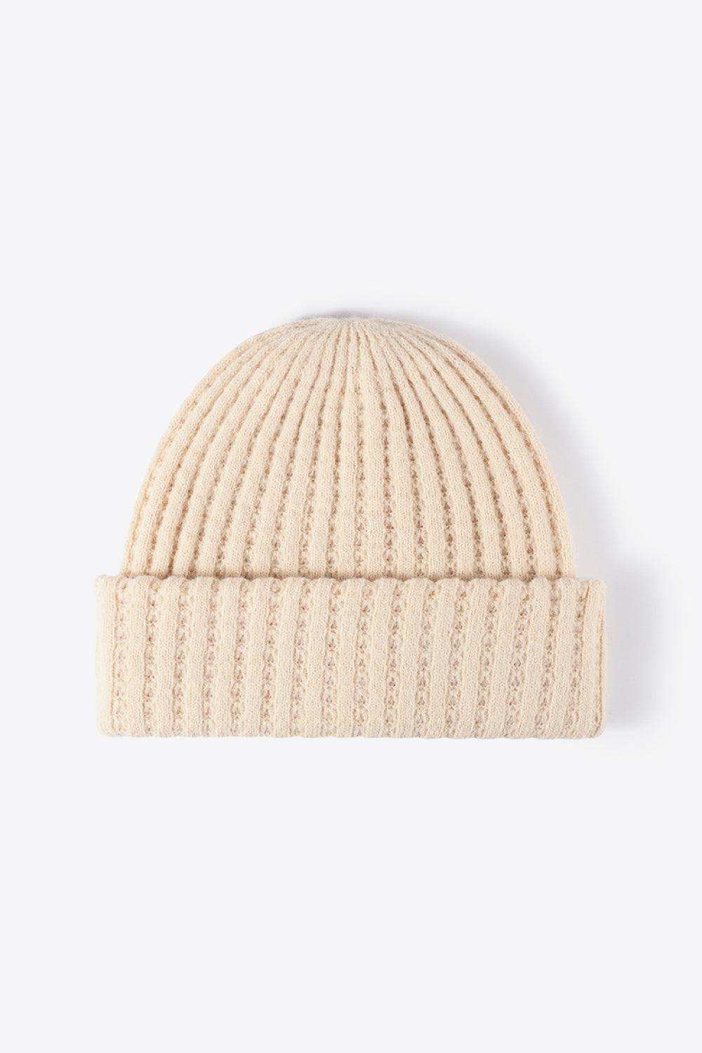 Wide Rib Beanie - Trendsi - Flyclothing LLC