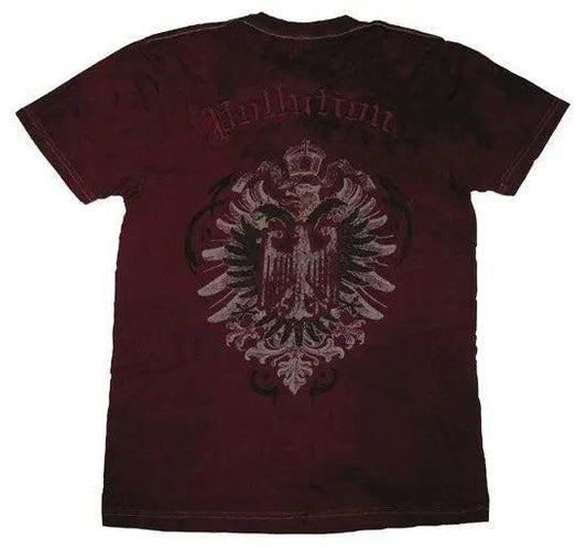 Pollution Clothing Crest Applique Shirt - Pollution Clothing