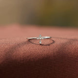 925 Sterling Silver Cross Ring - Trendsi