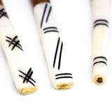 Simple Batik Olive Wood Fork Set of 3 - Jedando - Flyclothing LLC