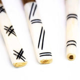 Simple Batik Olive Wood Fork Set of 3 - Jedando - Flyclothing LLC