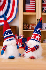 2-Piece Independence Day Knit Decor Gnomes - Trendsi