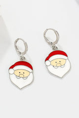 Christmas Theme Alloy Earrings - Trendsi - Flyclothing LLC