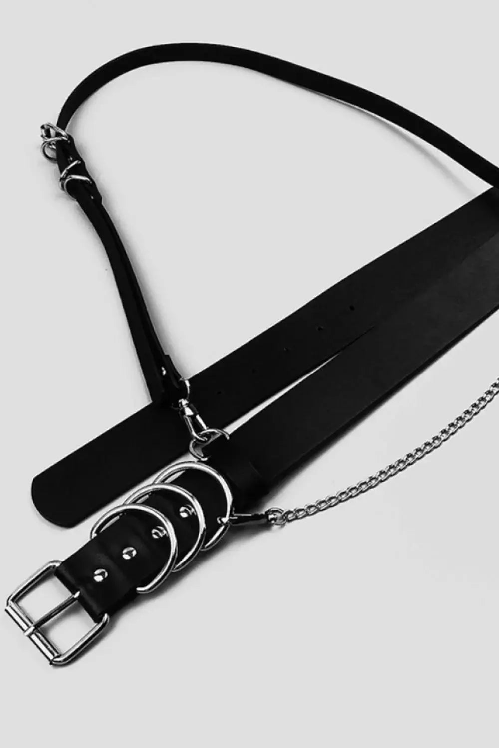 Punk PU Belt - Trendsi - Flyclothing LLC