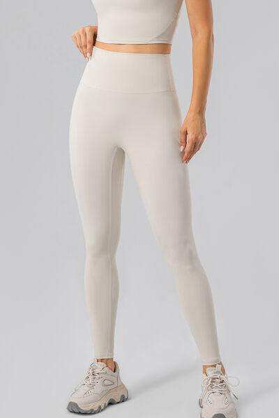 High Waist Active Leggings - Trendsi - Flyclothing LLC