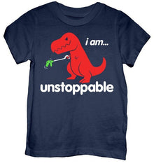 Toddler Blue Unstoppable Dino T-Shirt - Flyclothing LLC