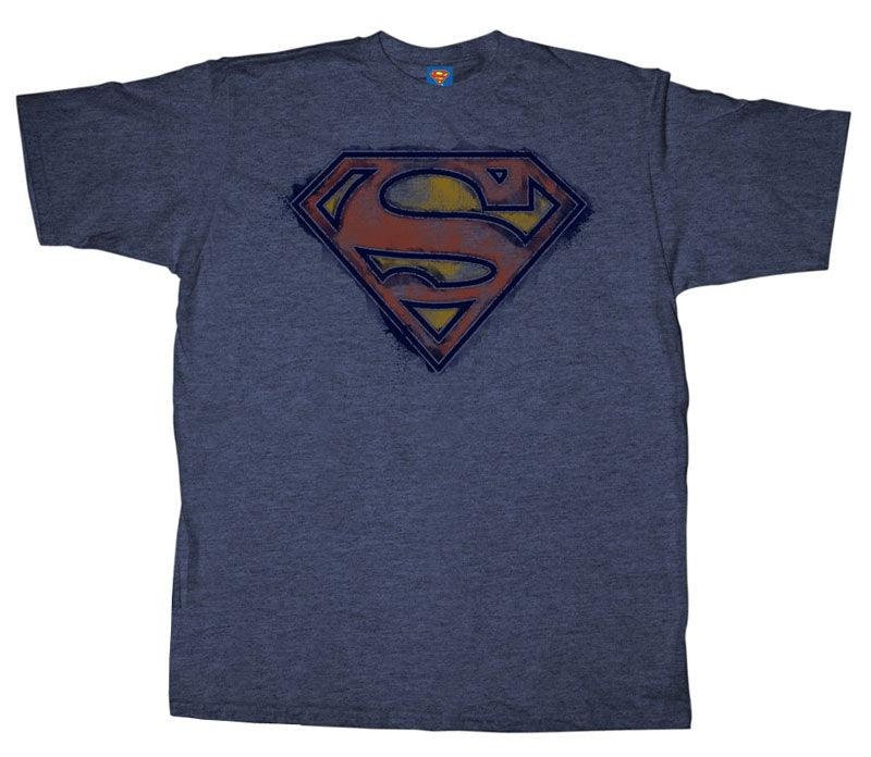 Superman Smudge T-Shirt - Flyclothing LLC