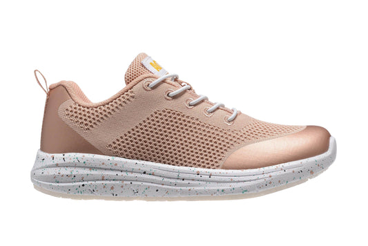 AdTec-Lite Women's Light Weight Non-Slip Pink Work Sneaker - AdTec