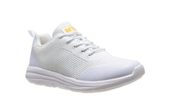 AdTec-Lite Women's Light Weight Non-Slip White Work Sneaker - AdTec