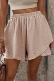 Layered Elastic Waist Shorts - Trendsi