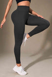 Wide Waistband Sports Leggings - Flyclothing LLC