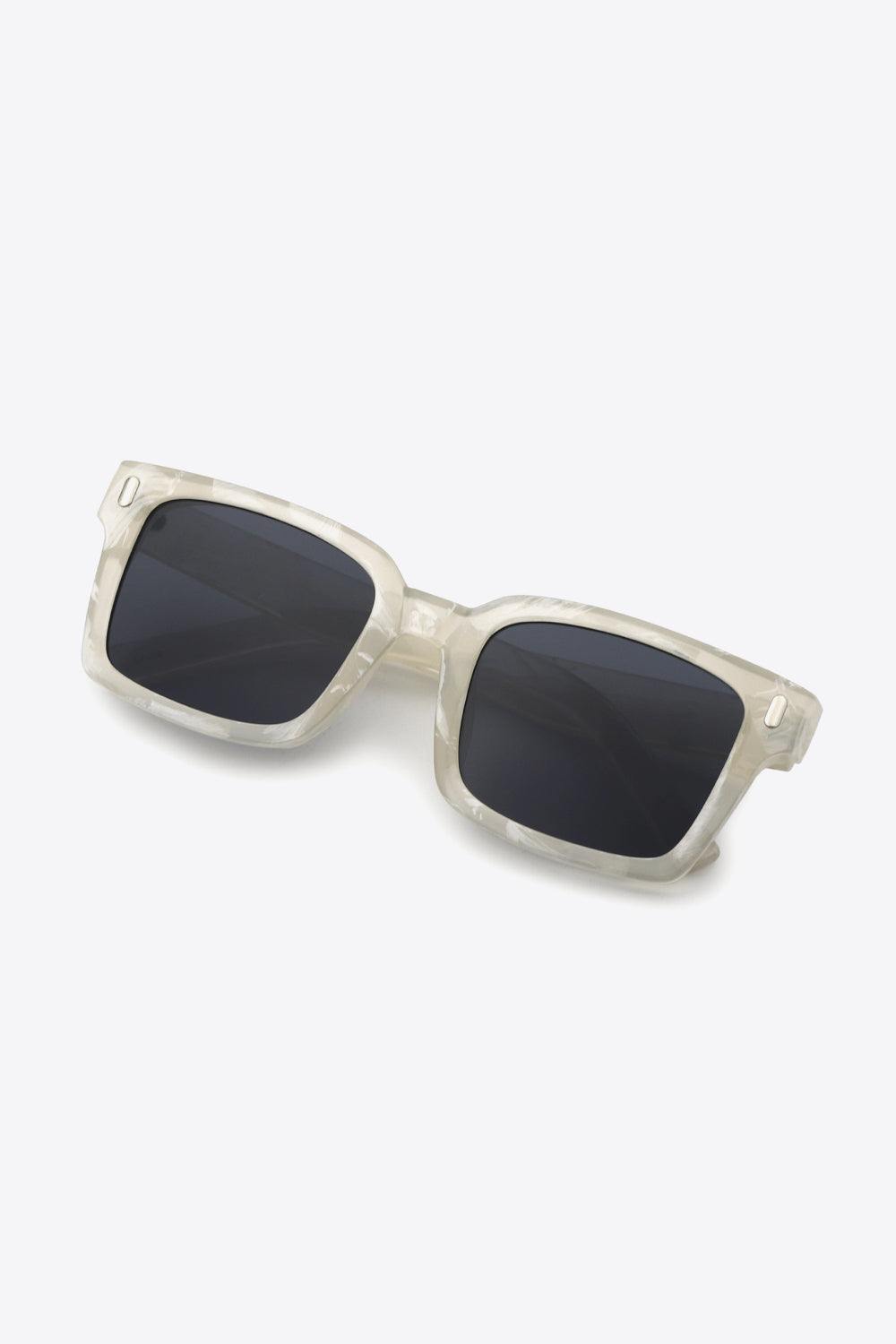 UV400 Polycarbonate Square Sunglasses - Flyclothing LLC
