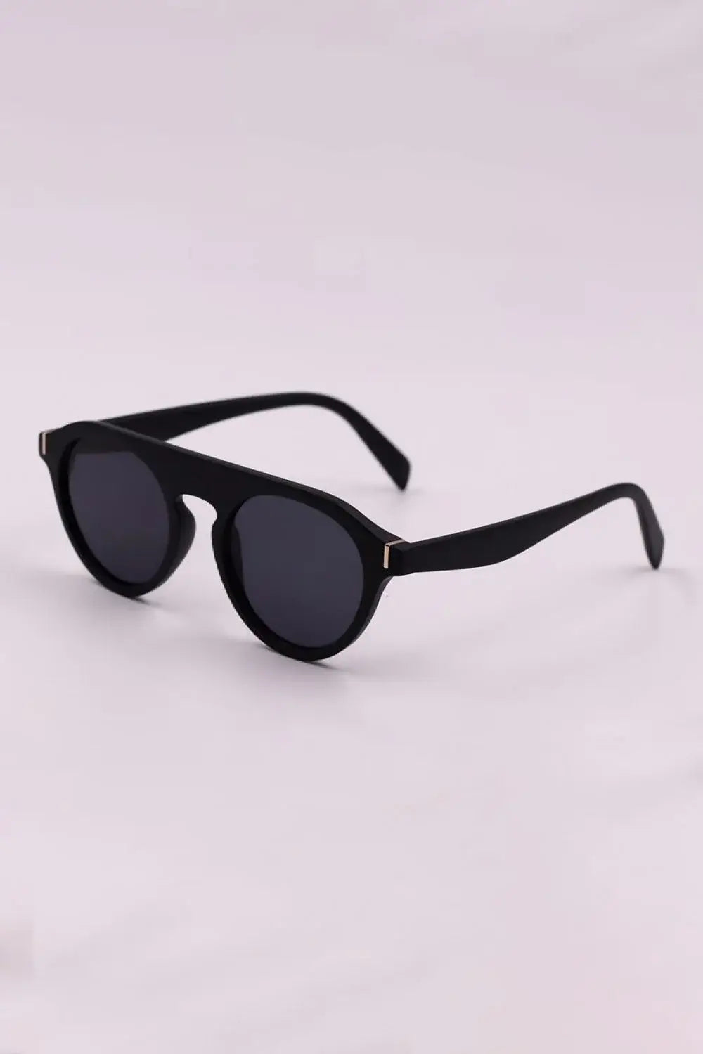 3-Piece Round Polycarbonate Full Rim Sunglasses - Trendsi - Flyclothing LLC