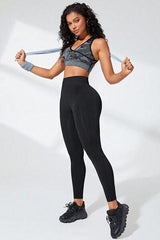High Waist Active Leggings - Trendsi