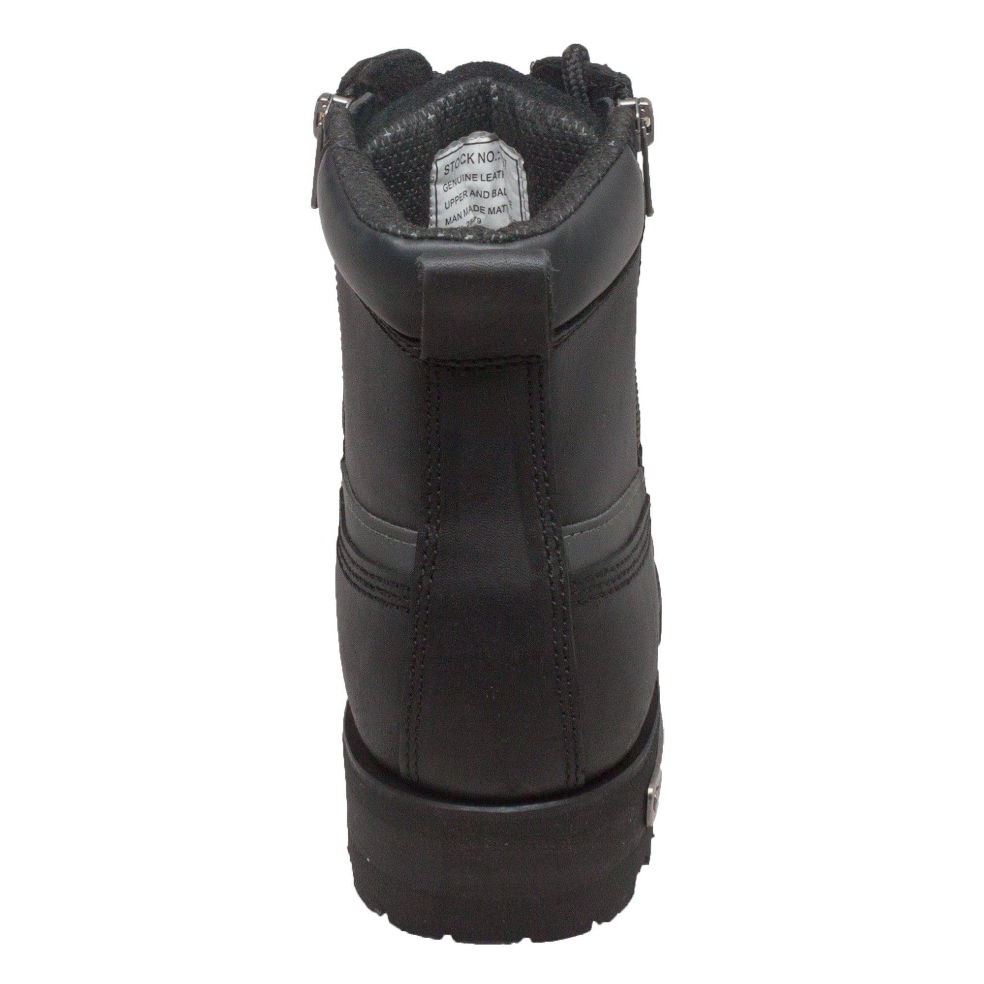 AdTec Women's 6" Reflective Double Zipper Biker Boot - AdTec - Flyclothing LLC